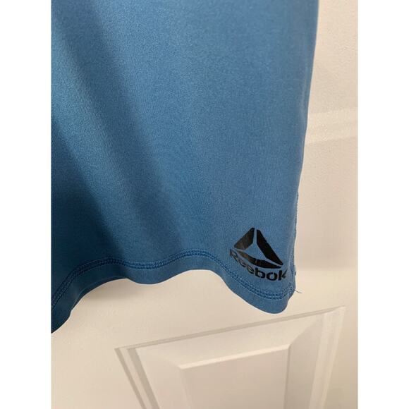 Reebok Mens Blue Activewear Polyester T-Shirt L - Picture 3 of 5